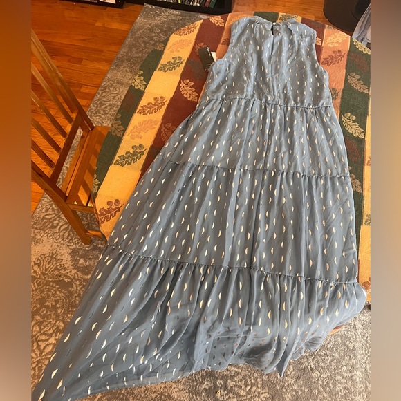 Blue maxi dress - Size 10 - Picture 1 of 9